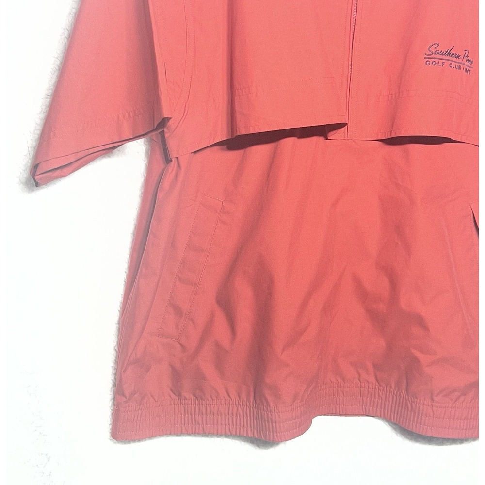 Southern Pines Golf Club NC, Red Weatherproof Garment Men's L Golf Rain Jacket - Picture 2 of 13
